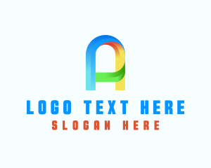 App - Professional Agency Letter A logo design