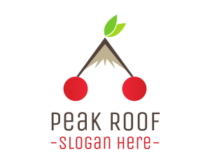 Cherry Mountain Peak  logo design