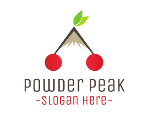 Cherry Mountain Peak  logo design