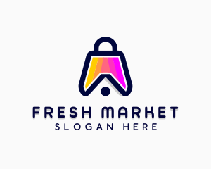 Market - Property Shopping Market logo design