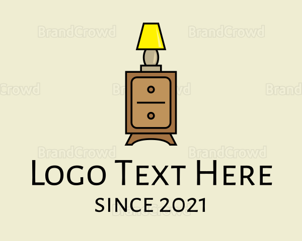 Lamp Cabinet Furniture Logo