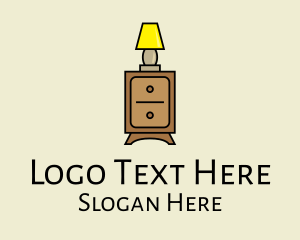 Lamp Cabinet Furniture Logo