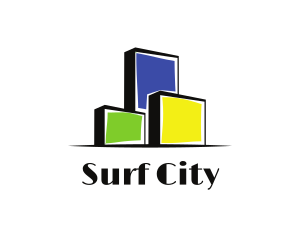 City Block Construction logo design