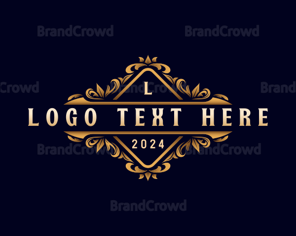 Luxury Elegant Ornament Logo