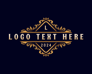 Vintage - Luxury Elegant Ornament logo design