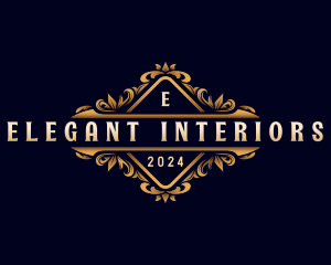 Luxury Elegant Ornament logo design