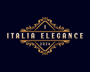 Luxury Elegant Ornament logo design