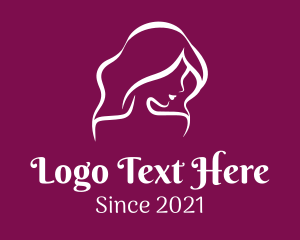 Skin Care - Beautiful Wellness Lady logo design