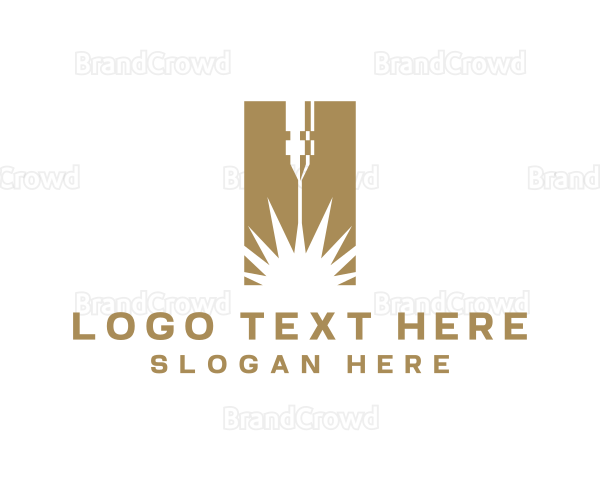 Laser Cutter Machine Logo