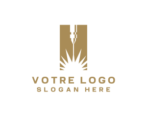 Laser Cutter Machine Logo