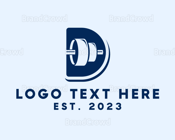 Barbell Weight Training Logo