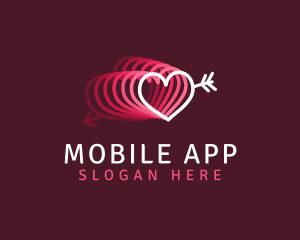 Online Dating Romance Heart   Logo