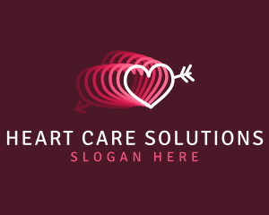 Online Dating Romance Heart   logo design