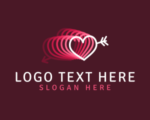 Online Dating Romance Heart   Logo