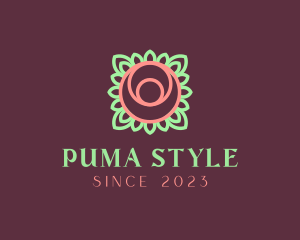 Yoga Rose Bud logo design