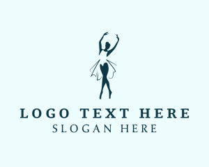 Dancing - Ballerina Dance Studio logo design