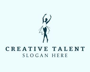 Talent - Ballerina Dance Studio logo design