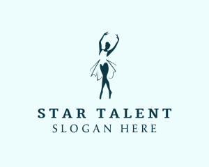 Talent - Ballerina Dance Studio logo design