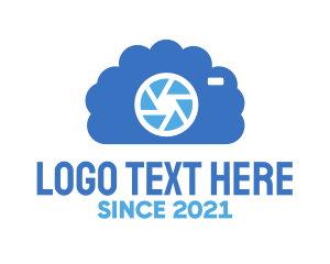 Photograph - Blue Cloud Camera logo design