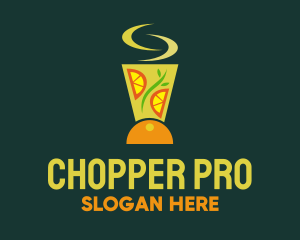 Chopper - Fruit Vegetable Blender logo design