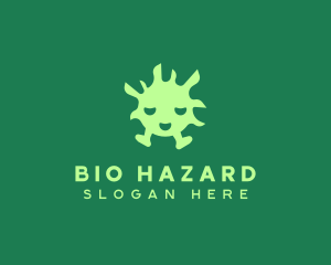 Pathogen - Microbe Infection Outbreak logo design