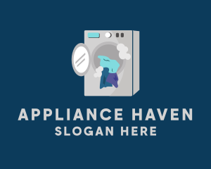 Washing Machine Appliance logo design