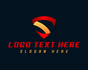 Gym - Modern Guard  Letter S logo design