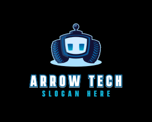 Car Robot Tech logo design