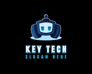 Car Robot Tech logo design