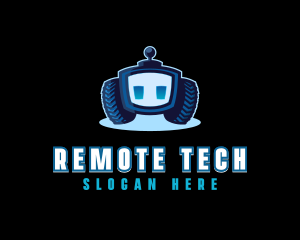 Remote - Car Robot Tech logo design