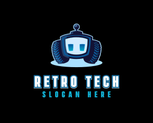 Car Robot Tech logo design