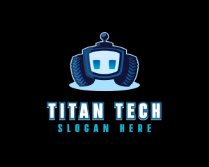 Car Robot Tech logo design