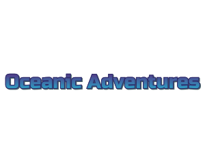 Oceanic Beach Resort logo design