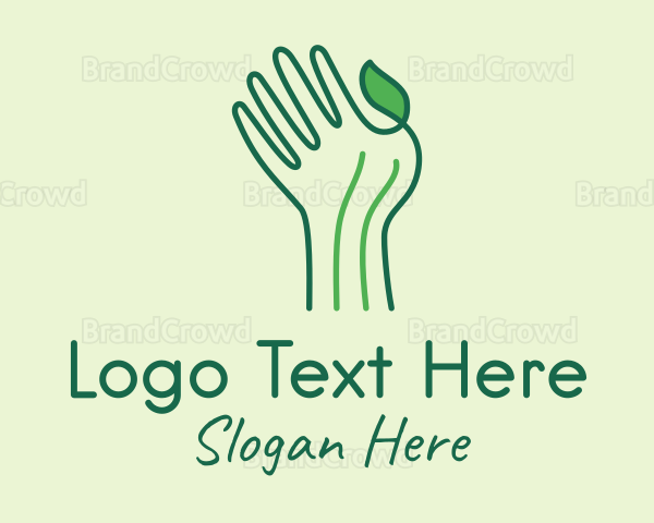 Green Thumb Gardener Logo