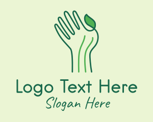 Herbs - Green Thumb Gardener logo design