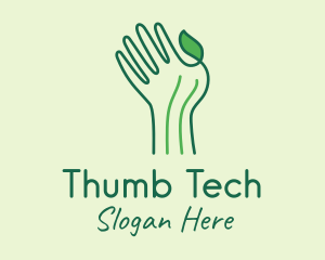 Thumb - Green Thumb Gardener logo design