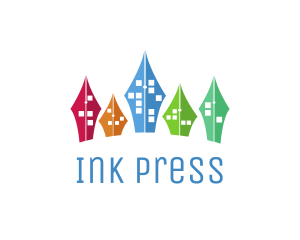 Press - Educational Writers Pen City logo design