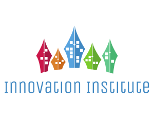 Institute - Educational Writers Pen City logo design