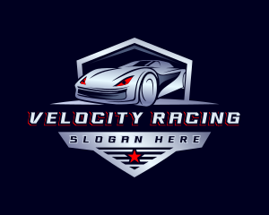 Automotive Racing Car logo design