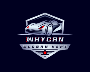 Automotive Racing Car logo design