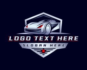 Automotive Racing Car Logo