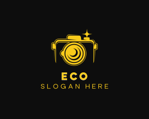 Photo Booth - Digicam Flash Camera logo design