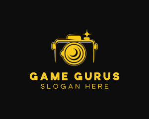 Gadget - Digicam Flash Camera logo design