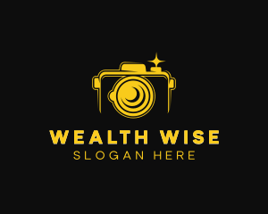 Dslr - Digicam Flash Camera logo design