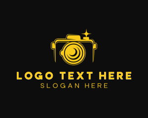 Photo Studio - Digicam Flash Camera logo design