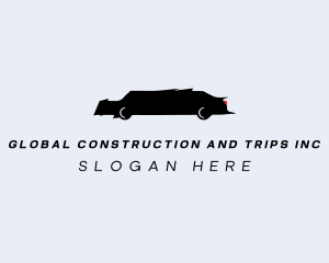 Transport - Abstract Limo Vehicle logo design