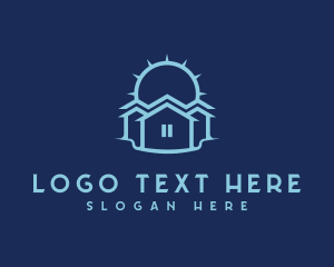 Land Developer - Home Community Residence logo design