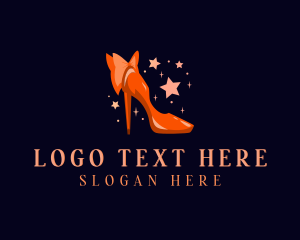 High Heel - Stiletto Fashion Shoes logo design