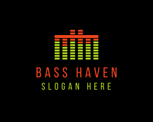 Bass - Music Sound Equalizer logo design