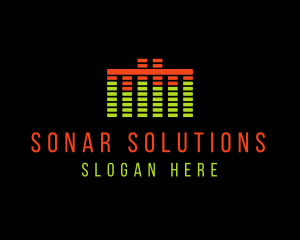 Sonar - Music Sound Equalizer logo design